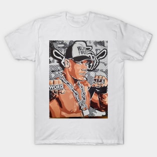 WWE John Cena Dr Thuganomics painting T-Shirt